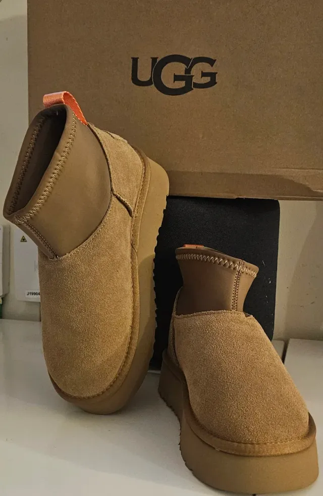 Botas UGG Classic Mini Dipper Marrones