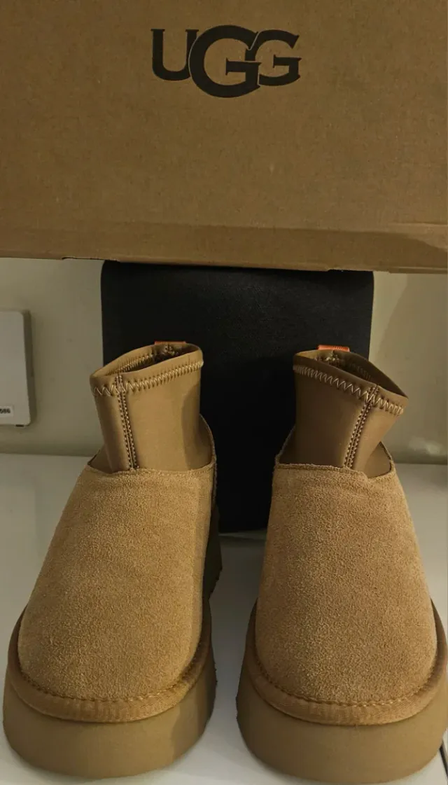 Botas UGG Classic Mini Dipper Marrones