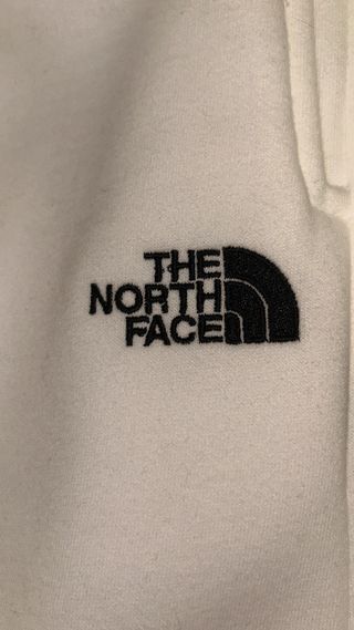 Pantalón chándal The North Face blanco