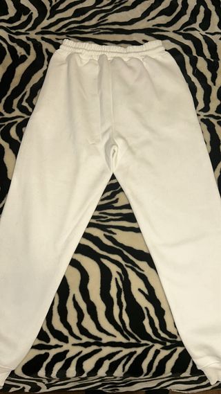 Pantalón chándal The North Face blanco