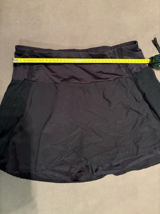 Falda-pantalón deportiva negra