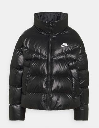Chaqueta Nike acolchada negra