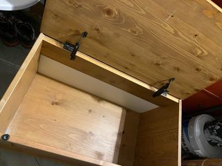 Baúl de madera para almacenaje