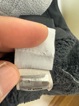 Polar The North Face gris y negro