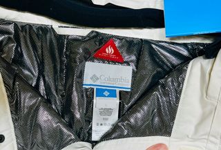 Pantalón Nieve Mujer Columbia Omni-Heat Blanco