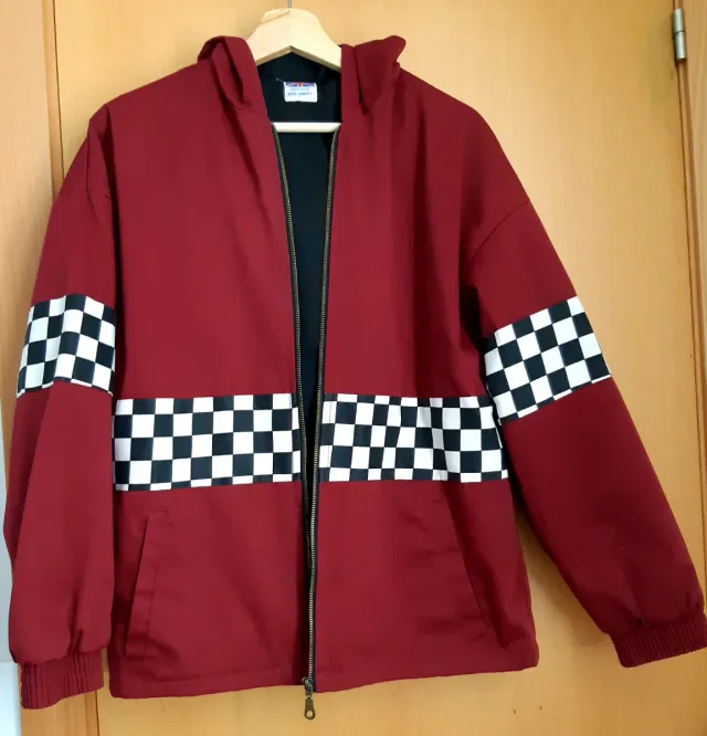 Chaqueta Vintage Granate Talla S