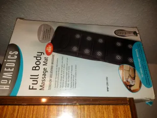 Colchoneta Masaje HoMedics Calor