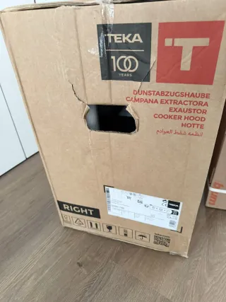 Campana extractora Teka 70cm acer inoxidable NUEVA