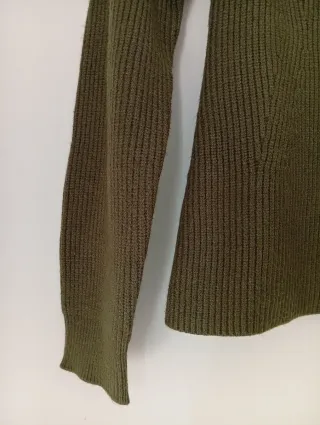 Jersey Mango cuello alto botones Talla S
