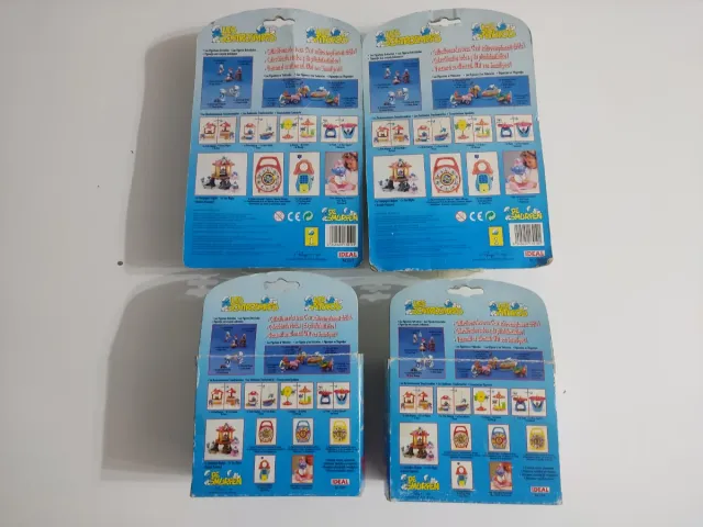 Lote muñecos Pitufos Ideal