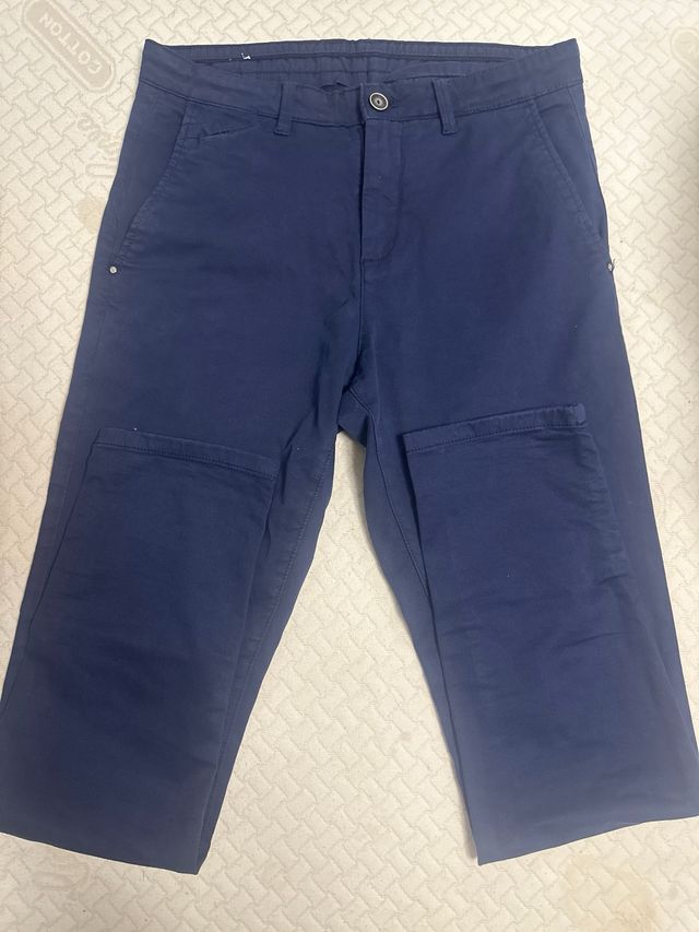 Pantalón Zara Caballero Talla 38 Azul
