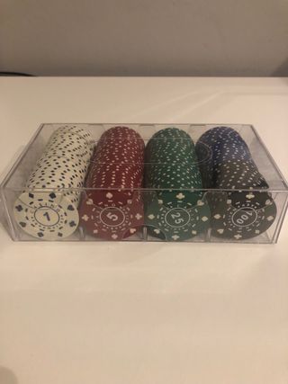 Set 100 fichas póker Aquamarine Games