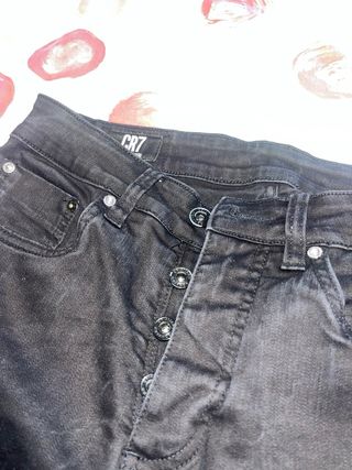 Pantalón CR7 Negro Talla 34