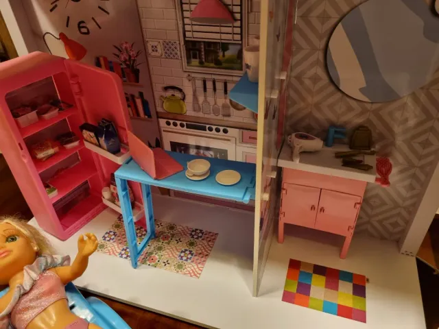 Casa Nancy Sweet Home con muñeca y ropa
