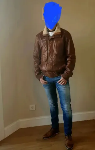 Chaqueta de piel original