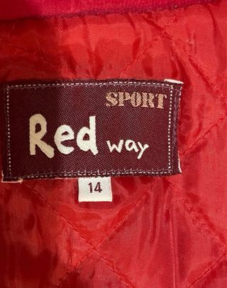 Abrigo Rojo Red Way