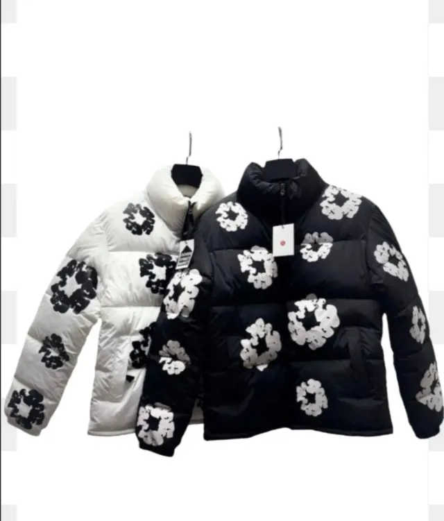 Chaqueta Denim Tears Negra y Blanca