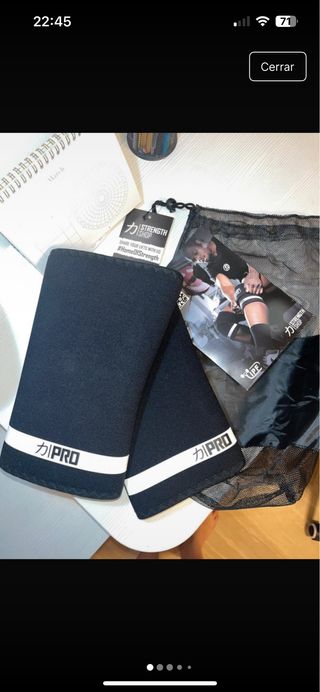 Rodilleras Strength Shop, IPF approved 