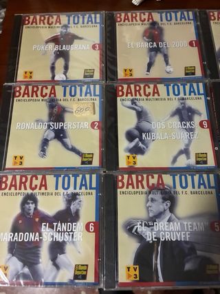 Colección 10 DVDs Historia FC Barcelona
