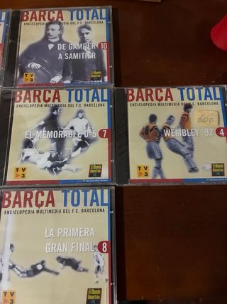 Colección 10 DVDs Historia FC Barcelona