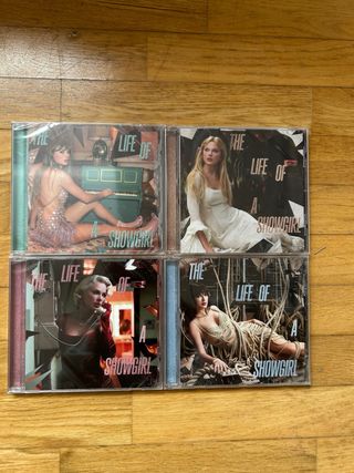 Pack 4 CDs Taylor Swift The Life of a Showgirl