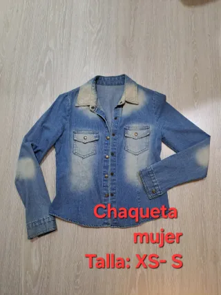 Chaqueta vaquera mujer Talla XS-S
