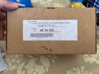 REGOLATORE DI VELOCITÀ MONOFASE RV-MU-5