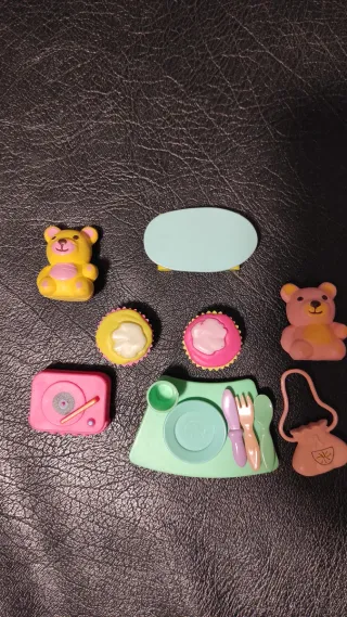 Muñecos Primitos Famosa. Vintage años 90