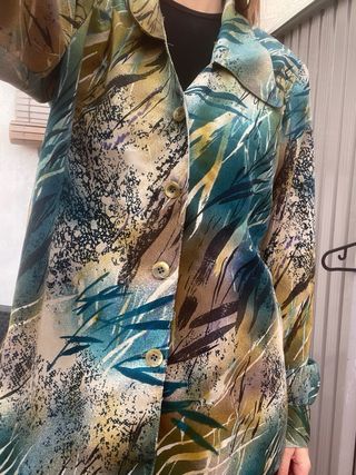 Camisa Vintage Estampada