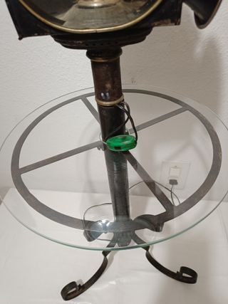 Antiguo Farol Coche Caballos - Lámpara