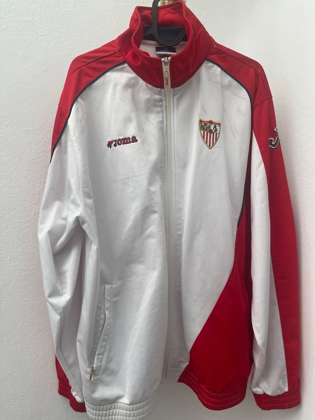 Chaqueta sudadera Joma Sevilla FC Talla L