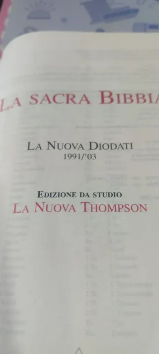 La Sacra Bibbia - Libro Religioso