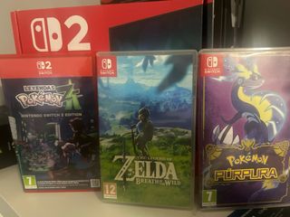 Nintendo Switch 2 Juegos Pokemon zelda