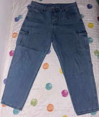 Pantalones Vaqueros Cargo 