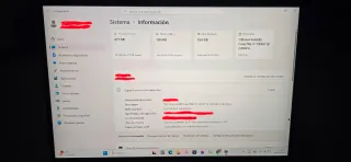 Portátil Intel Core i7 16GB RAM 477GB SSD