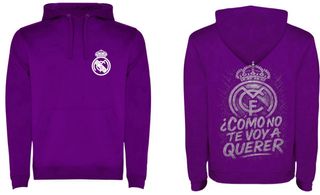 Sudadera  Madrid Graffiti Morada