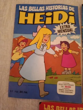 3 tebeos de Heidi años 70. Todos mis artículos adm