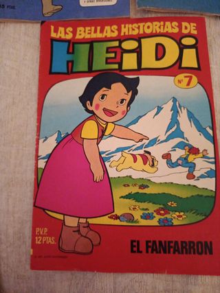 3 tebeos de Heidi años 70. Todos mis artículos adm