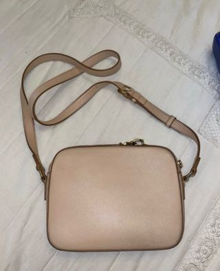 Borsa Love Moschino Albicocca Catena Oro