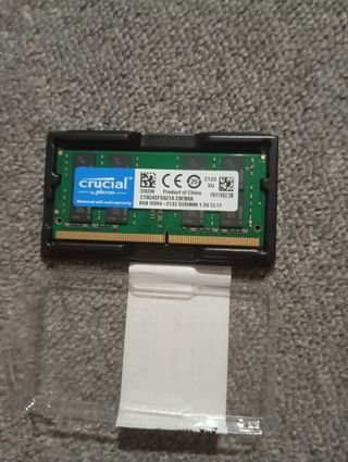  Ram Crucial 8GB DDR4 2133MHz 1.2V CL17 RAM