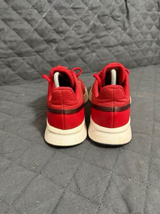 Zapatillas Adidas Talla 42 Rojas Blancas