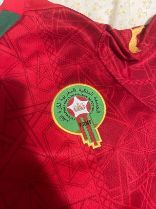Camiseta Marruecos Puma Talla 10 Roja