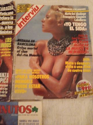 Tres revistas descatalogadas