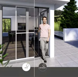 Mosquitera corredera Expert para puerta.