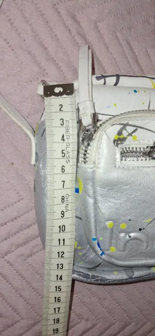 Bolso Desigual Blanco Multicolor