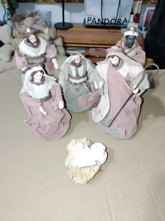 Figuras Belén Artesanal vintage