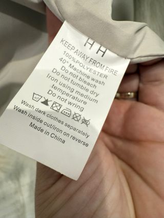 Abrigo pelo sintético talla L