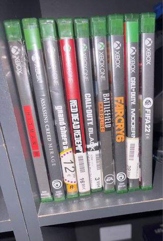 Pack 9 Juegos Xbox One/o algunos que qieras