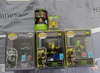 Pack Funko Pop Disney Pesadilla Antes de Navidad