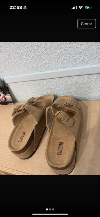 Sandalias CUCOO Beige